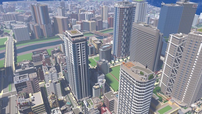 Виртуальный город можно разглядывать часами