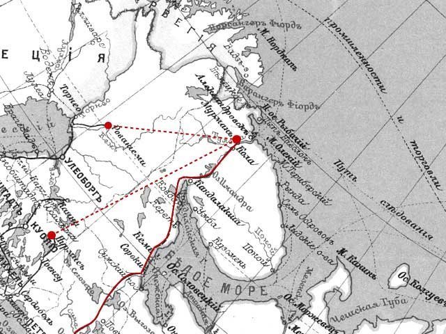 Стройка 509 на кольском полуострове карта