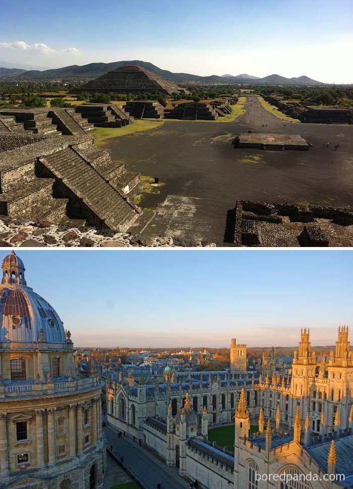 6. Оксфордский университет существовал в течение сотен лет до того, как была основана ацтекская империя (1428 г.)