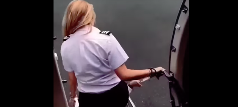 Девушка-пилот выпрыгнула из самолета ради челленджа: видео