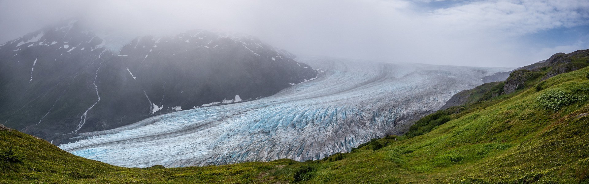 Ледник Экзит, национальный парк Кенай-Фьордс, Аляска