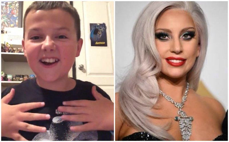 Леди Гага похвалила 11-летнего мальчика за то, как он напел ее песню