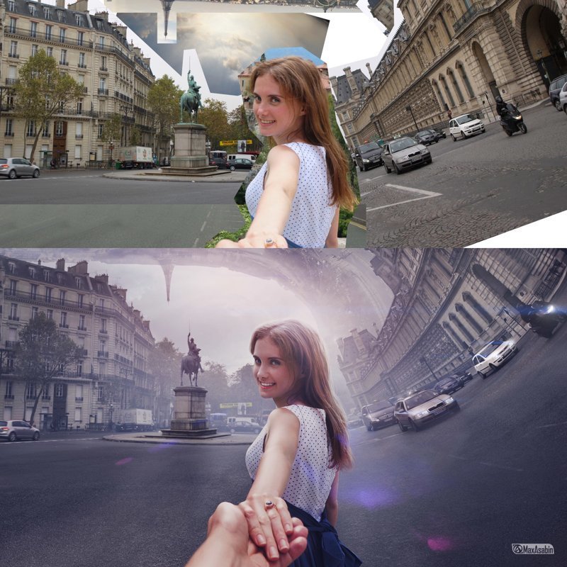 Шикарная обработка фото от российского мастера фотошопа