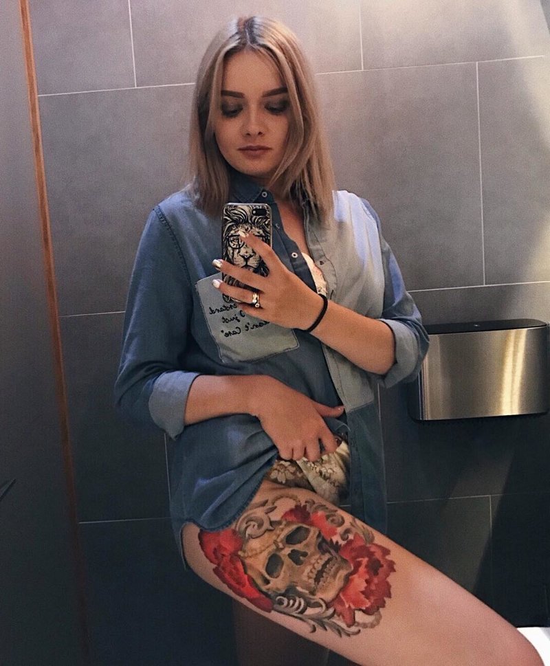 Татуированные россиянки из Instagram*
