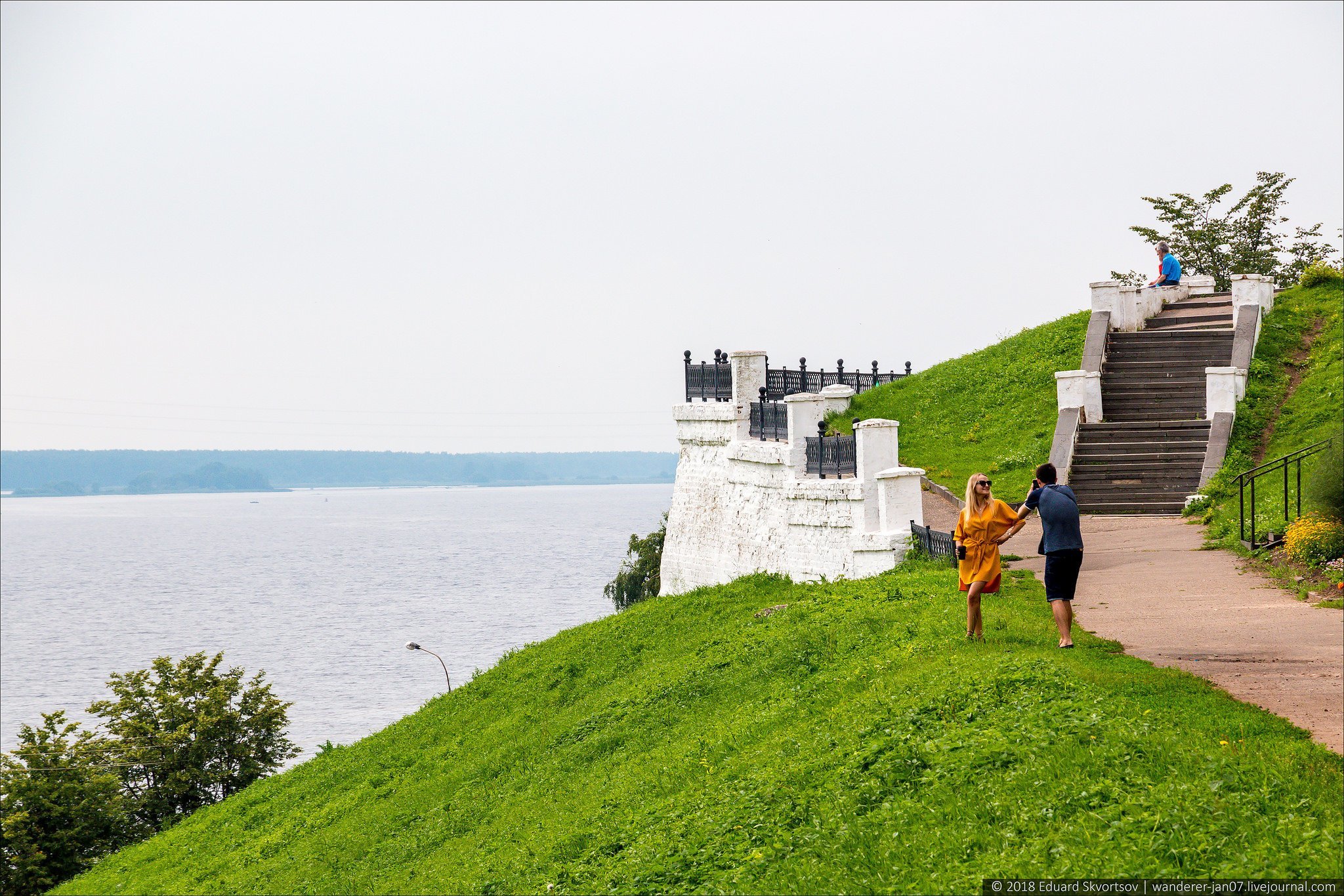 Набережная в костроме фото