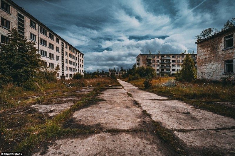 Скрунда заброшенный город в латвии фото