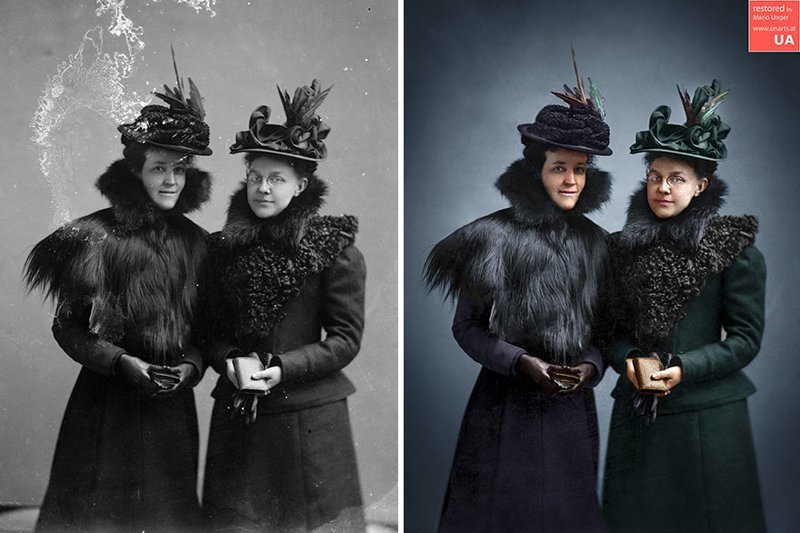 19. Миссис Ф. Колли и миссис К. М. Белл, 1901 г.