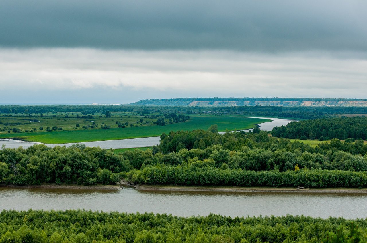 Река Иртыш в Казахстане