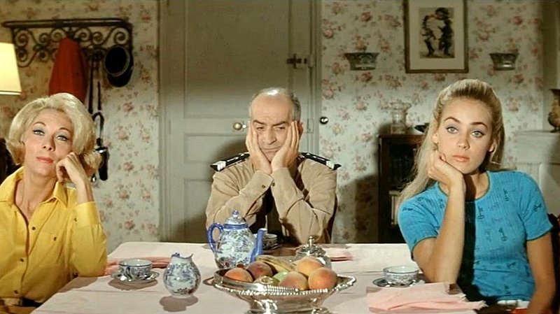 Веселая семейная жизнь – кадр из фильма "Жандарм женится" (1968)