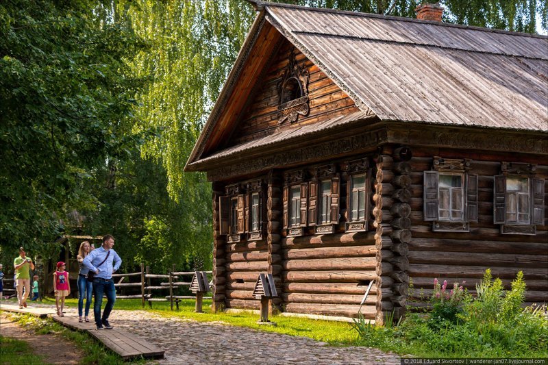 Кострома. Музей деревянного зодчества "Костромская слобода"