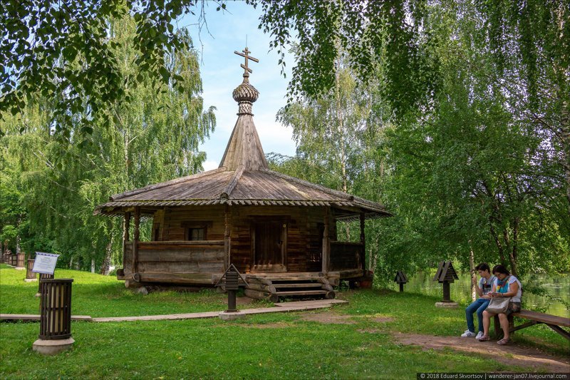 Кострома. Музей деревянного зодчества "Костромская слобода"