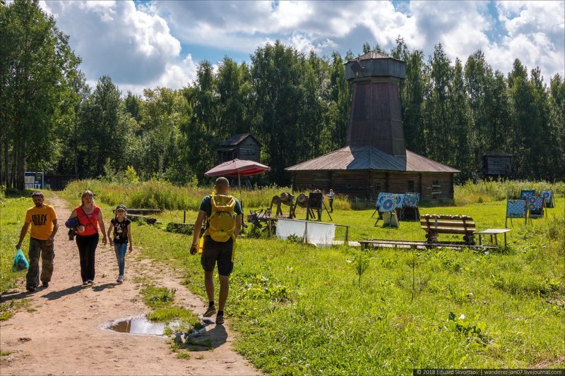 Кострома. Музей деревянного зодчества "Костромская слобода"