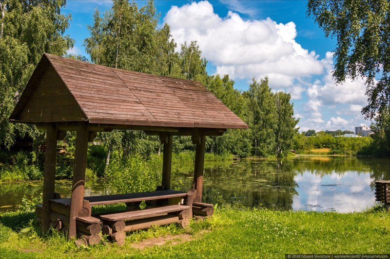 Кострома. Музей деревянного зодчества "Костромская слобода"