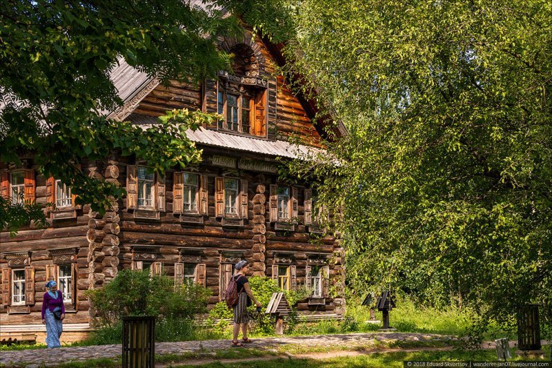 Кострома. Музей деревянного зодчества "Костромская слобода"