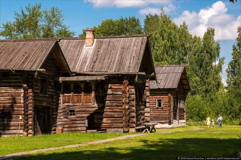 Кострома. Музей деревянного зодчества "Костромская слобода"