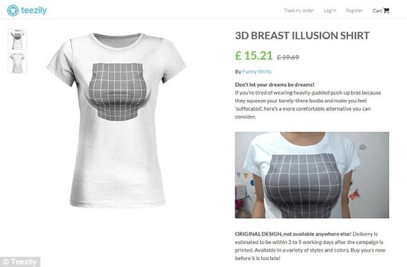 В интернете футболку активно раскупают, по цене 15 фунтов стерлингов или 1370 рублей.