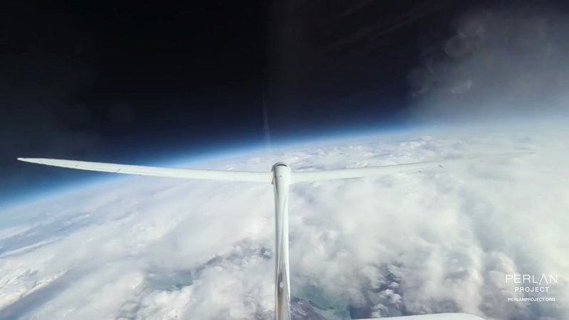 Стратосферный планер Airbus Perlan II снова установил мировой рекорд высоты полета