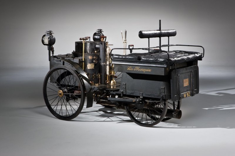 Один из самых старых автомобилей: De Dion-Bouton Trepardoux 1884 года