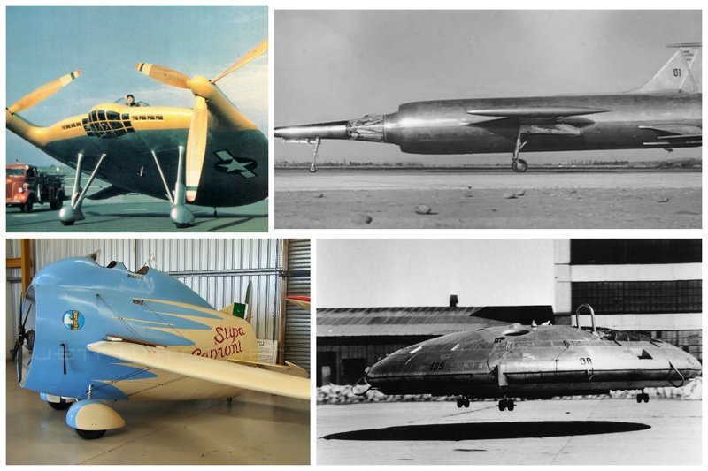 Самые странные самолеты за всю историю авиации