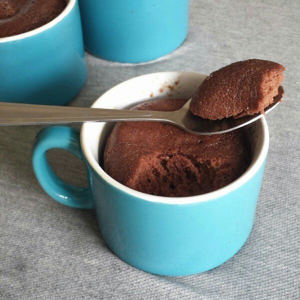 3. Шоколадный кекс без сахара и муки