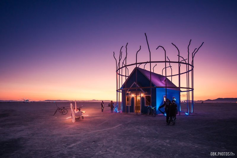 Потрясающие виды Burning Man 2018 в объективе французского фотографа