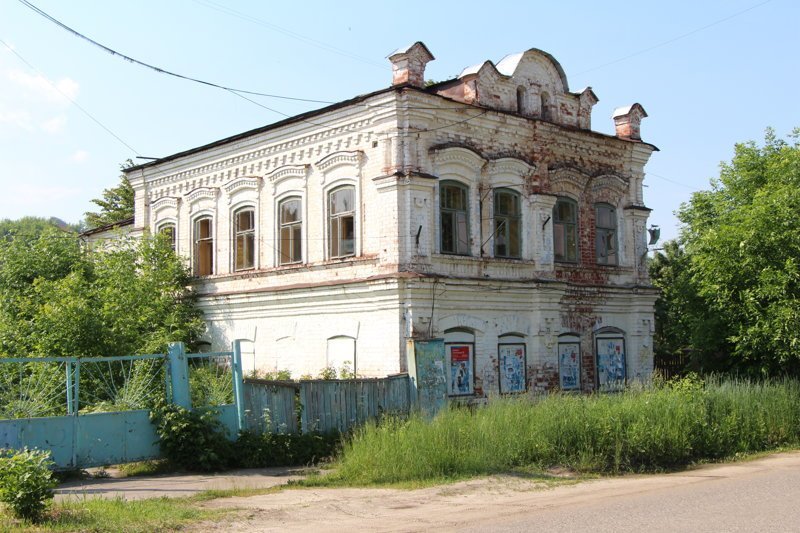 Заброшенные дома на улице Советской
