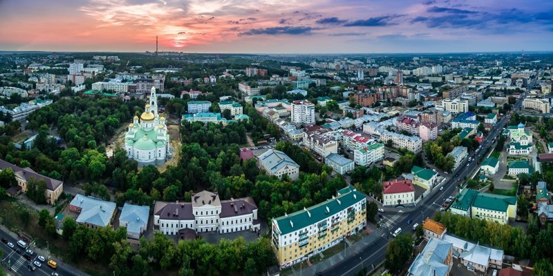 Пенза с высоты. Лето 2018. Часть 2