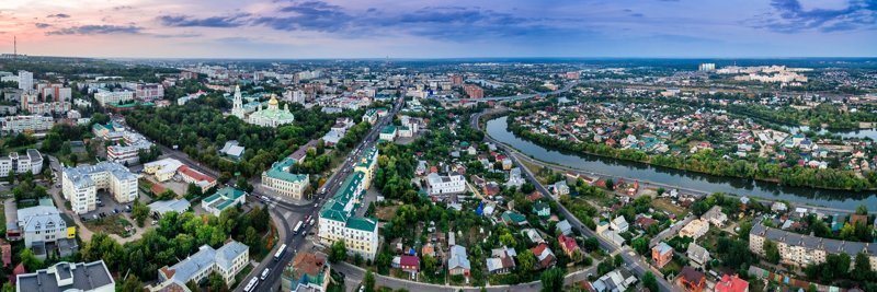 Пенза с высоты. Лето 2018. Часть 2