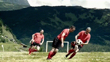 Как играют в футбол в горах