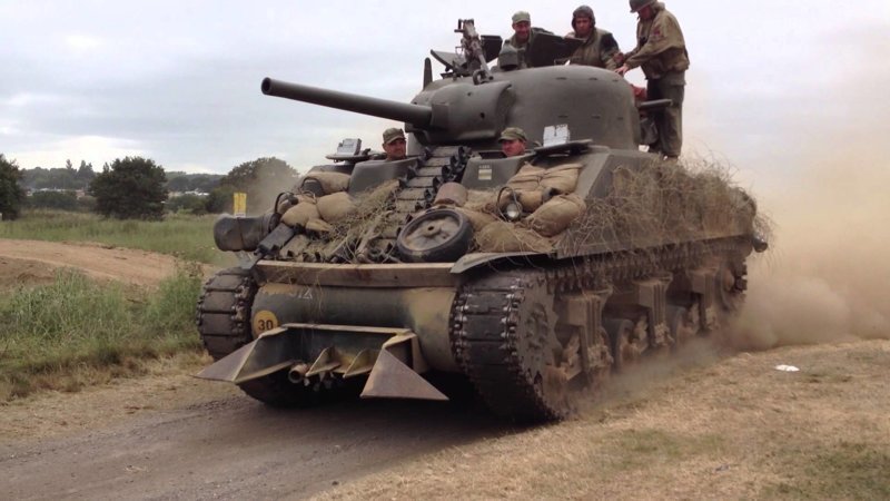 Одна из легенд Второй мировой: танк "Шерман"