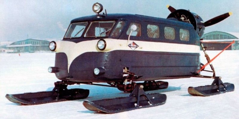 Советские грузопассажирские аэросани «Ка-30» - труженник Крайнего Севера
