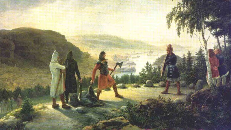 Холмганг — решение спора поединком у викингов. Если кто-то, кому был прошен вызов, не пришёл на поединок, он признавался виновным. Такого человека мог легально убить кто угодно, даже раб