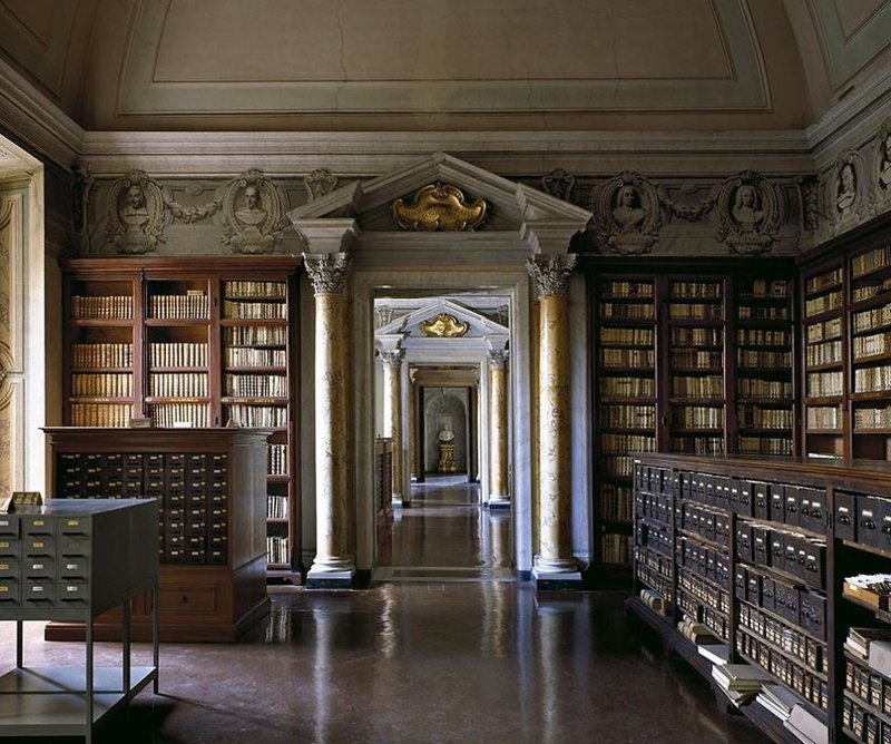Библиотека Корсиниана, Рим, Италия 