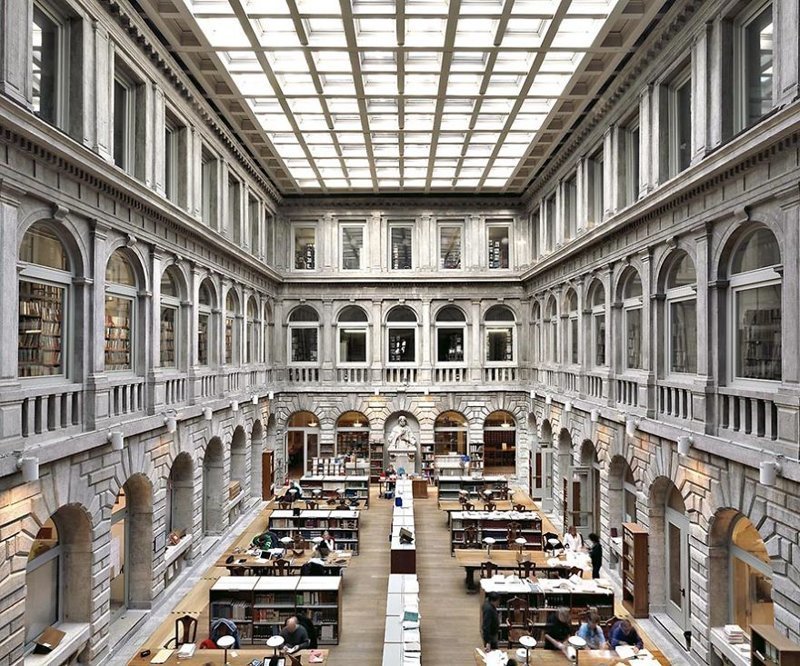 Национальная библиотека св. Марка, Венеция, Италия 