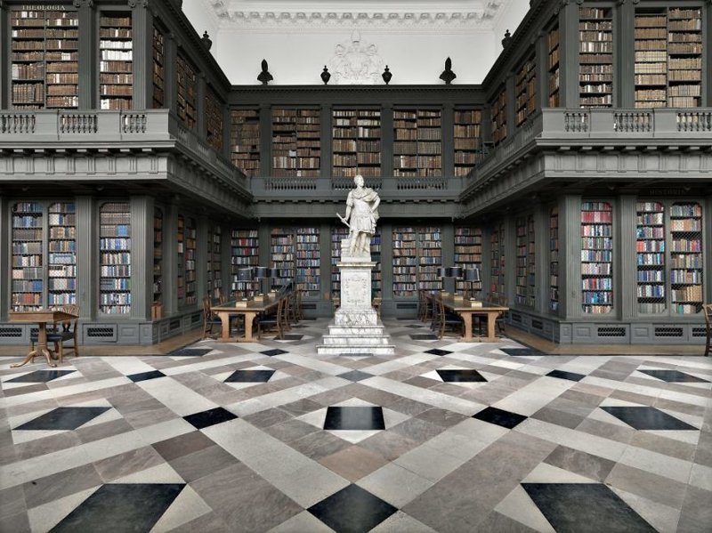 Библиотека Кодрингтона, Оксфорд, Великобритания 