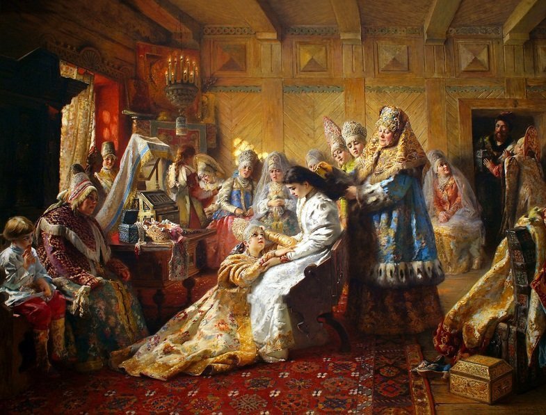 Как русские цари себе невест выбирали