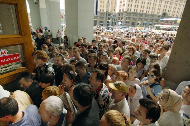 Последствия аварии на электроподстанции «Чагино». Москва, 2005.