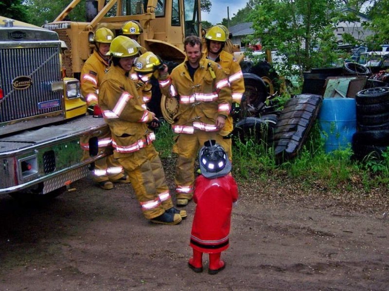 Юный пожарный