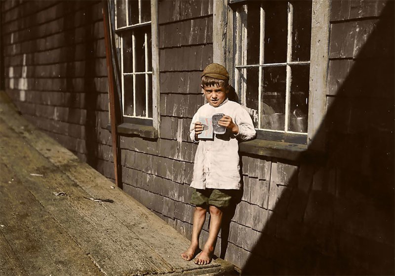 5-летний Престон, юный карикатурист, Истпорт, Мэйн, 17 августа 1911 г.