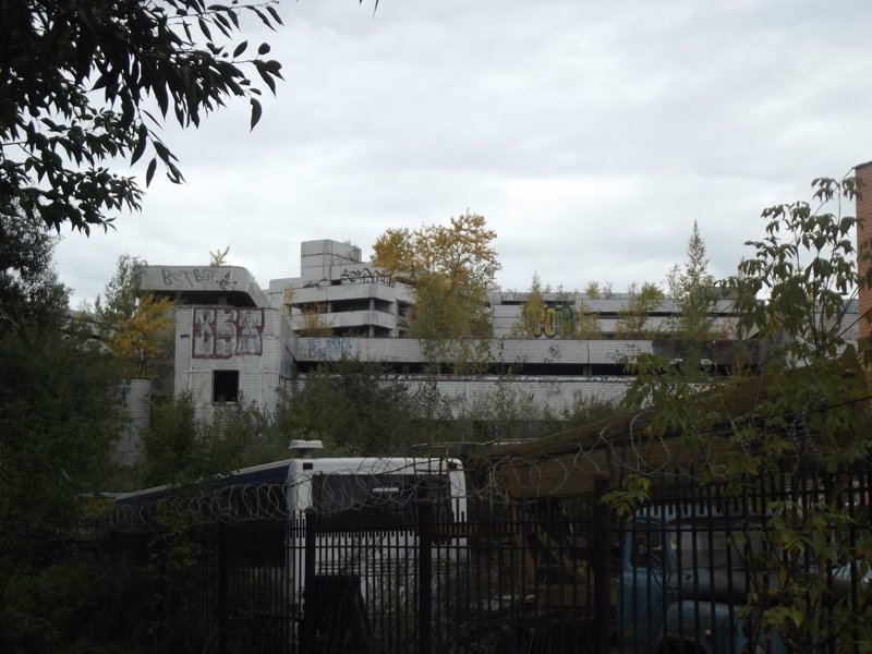 Ховринская больница — пожалуй, самое известное заброшенное здание Москвы