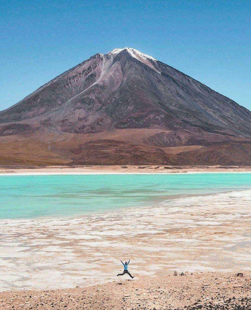 Озеро Лагуна-Верде, Боливия