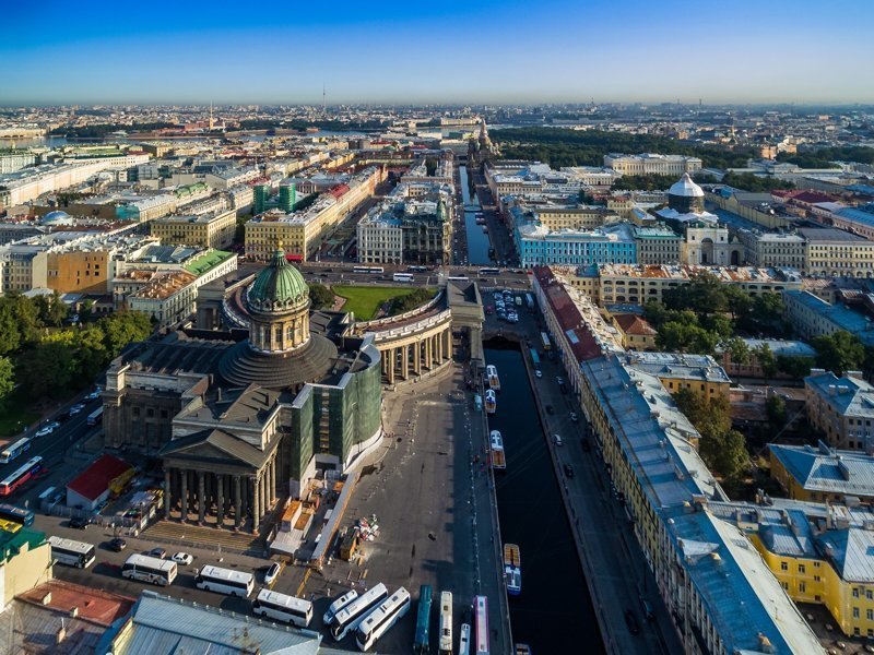Санкт-Петербург с высоты (и не только). Лето 2018