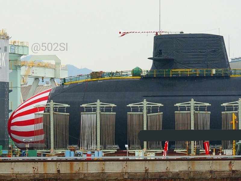 В Японии спущена на воду первая в мире неатомная подводная лодка с литиево-ионными батареями
