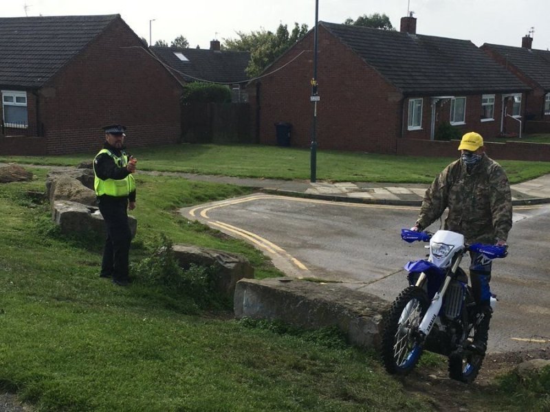 Британская полиция собирается помечать угонщиков мотоциклов невидимым спреем