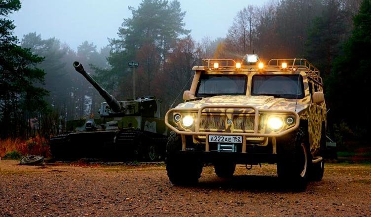 Правда стоит признать, что гражданский автомобиль пробьет и пуля, взорвет и мина...