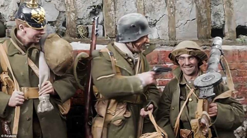 Питер Джексон превратил кинохронику в цветной фильм о Первой мировой