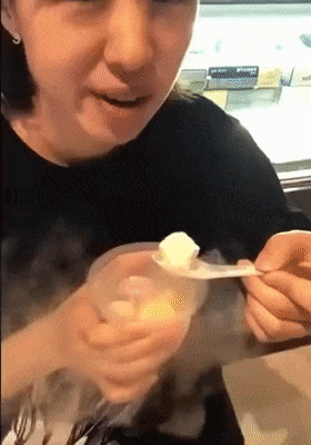 Еда с дымком