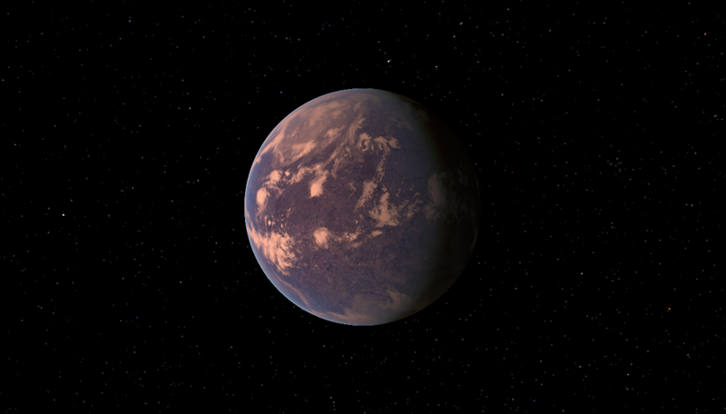 1. Глизе 581 c - потенциально обитаемая планета