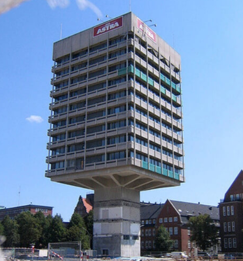 Башня «Астра Хаус»: германская пивная слава, или дом на столбе