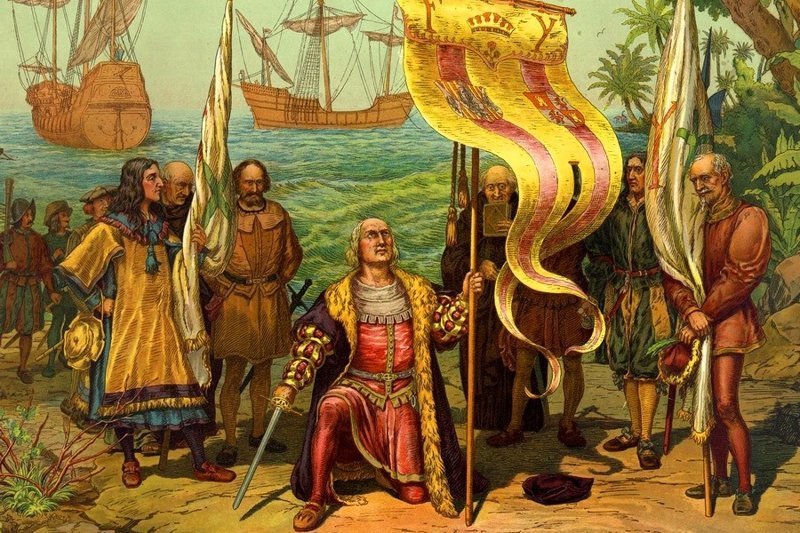 12 октября 1492 года Колумб открыл Америку